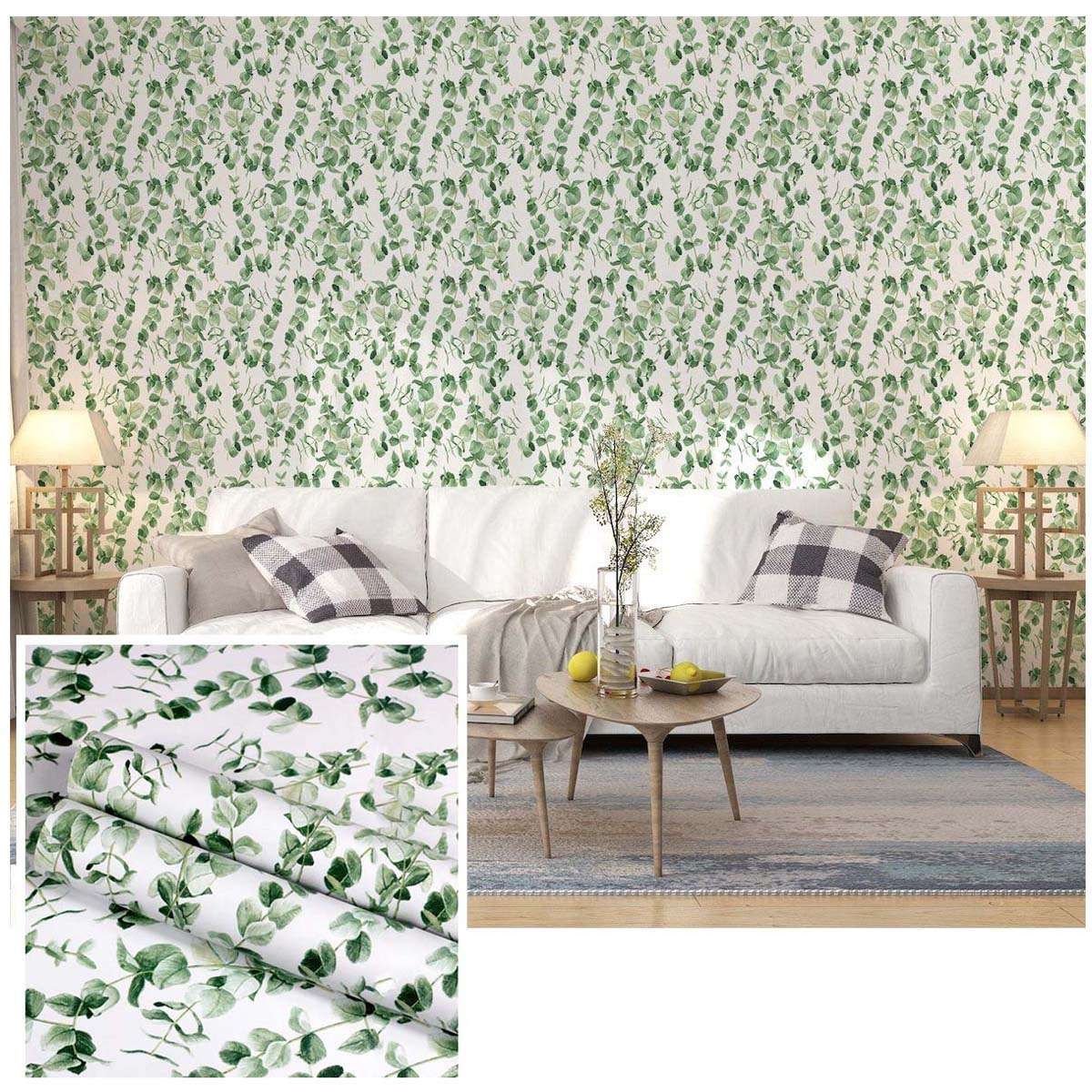 Miniatura 2 de Papel Adhesivo Para Pared VA-15656